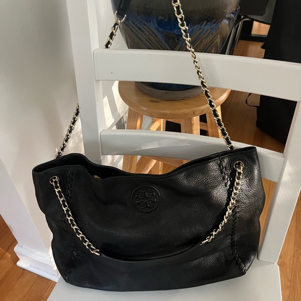 Tori Burch Leather Shoulder Bag